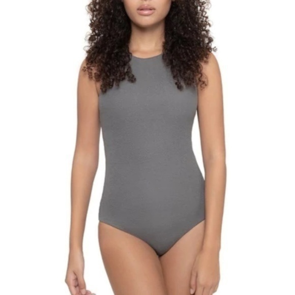 New Pilyq PQ Sand Reef High Neck One Piece Swimsuit - Picture 1 of 5